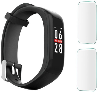 CUBES Screen Guard for Hammer Fit Pro Smart Band, | 0.96 Inch | Soft and Flexible | Touch Sensitive | Unbreakable | Ultra Thin High Grade TPU Film ( Not a Tempered Glass )(Pack of 2)