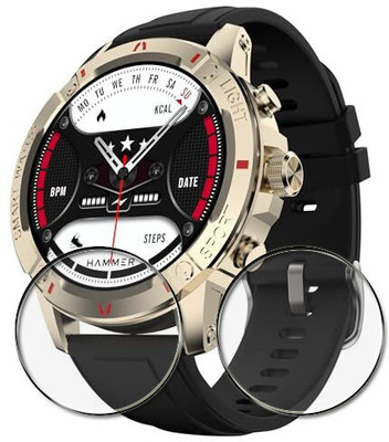 tombik Screen Guard for xd255-Hammer Luxor Smartwatch -p-2(Pack of 2)