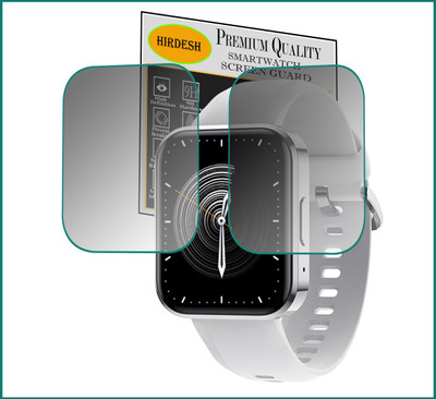 hirdesh Screen Guard for DIZO Watch D Talk(Pack of 2)