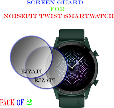 EJZATI Screen Guard for NoiseFit Twist SMARTWATCH(Pack of 2)