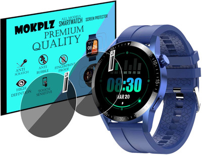 MOKPLZ Screen Guard for FIRE BOLTT TALK ULTRA SMARTWATCH(Pack of 2)