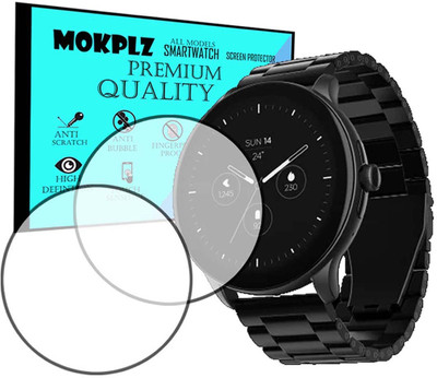 MOKPLZ Screen Guard for BOAT WAVE PRIMIA TALK SMARTWATCH(Pack of 2)
