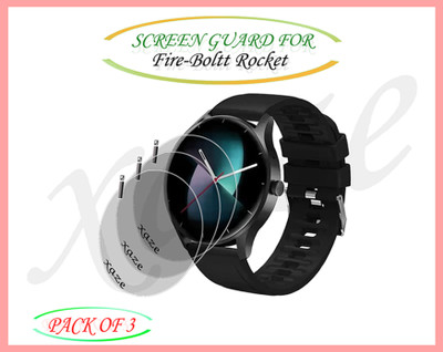 XAZE Screen Guard for Fire-Boltt Rocket Smartwatch(Pack of 3)