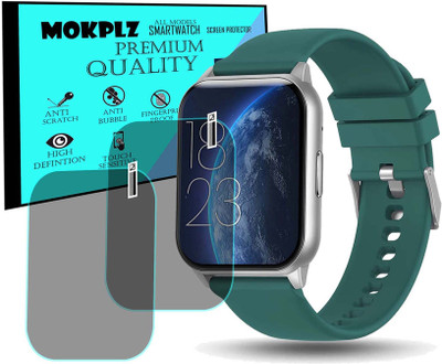 MOKPLZ Screen Guard for PEBBLE COSMOS NOVA SMARTWATCH(Pack of 2)