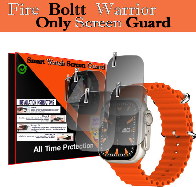 daffin Screen Guard for Fire-Boltt Warrior(Pack of 4)