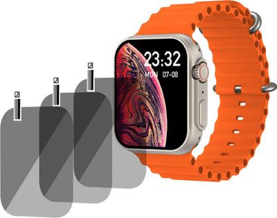 TXGO Screen Guard for Gizmore Gizfit Vogue Smartwatch(Pack of 3)