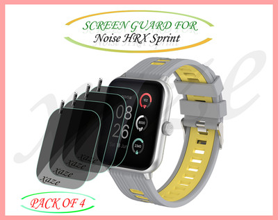 XAZE Screen Guard for Noise HRX Sprint Smartwatch(Pack of 4)
