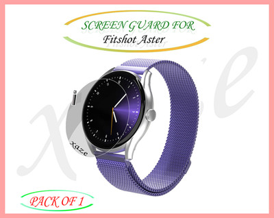 XAZE Screen Guard for Fitshot Aster Smartwatch(Pack of 1)