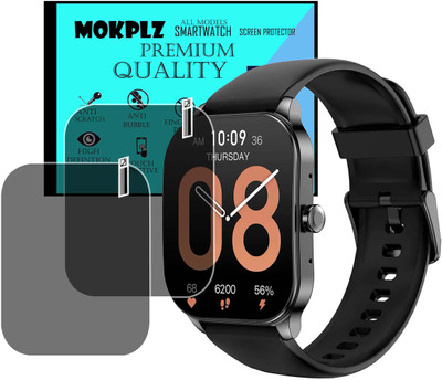 MOKPLZ Screen Guard for AMAZFIT POP 3S SMARTWATCH(Pack of 2)