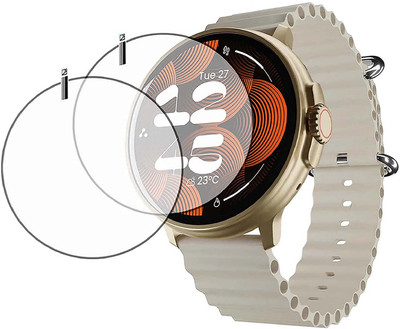 MOKPLZ Screen Guard for AMBRANE WISE RUSH SMARTWATCH(Pack of 2)