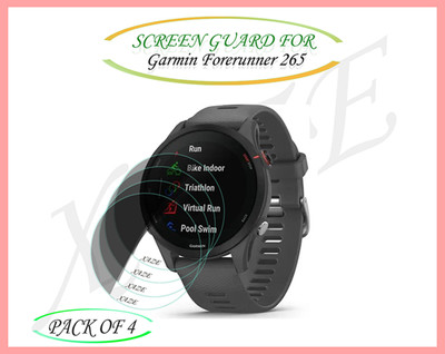 XAZE Screen Guard for Garmin Forerunner 265 Smartwatch(Pack of 4)