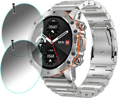 TWUAOP Screen Guard for FIRE BOLTT MARSHAL SMARTWATCH(Pack of 2)