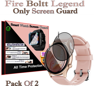 daffin Screen Guard for Fire Boltt Legend(Pack of 2)