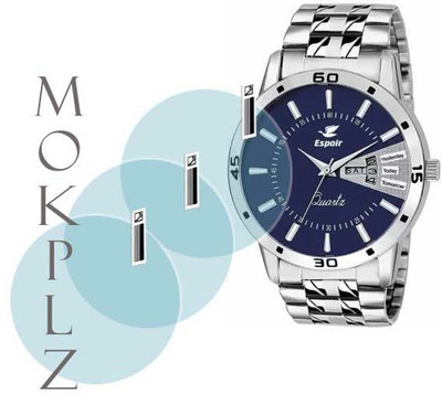MOKPLZ Screen Guard for ESPOIR STAINLESS STEEL ANALOG SAM0507 WATCH(Pack of 3)