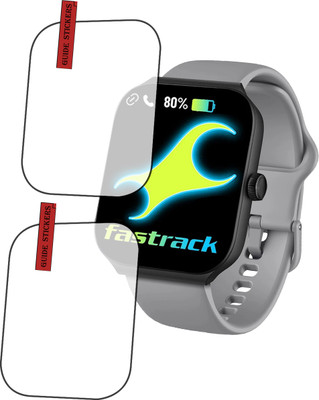 EJZATI Edge To Edge Screen Guard for FASTRACK REVOLTT FS1 MAX SMARTWATCH, SCREEN GUARD(Pack of 2)
