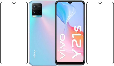 ARMORX Screen Guard for VIVO Y21s smart mobile Plastic And Fiber Impossible tempered glass VIVO Y21s(Pack of 1)