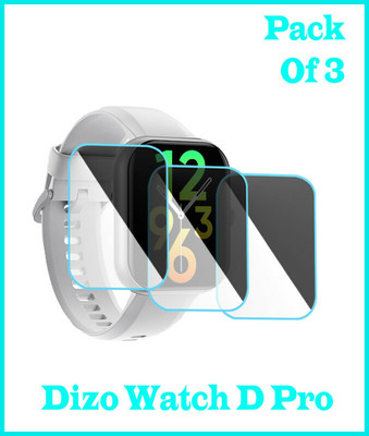 HIDEOUS Screen Guard for DIZO WATCH D PRO(Pack of 3)