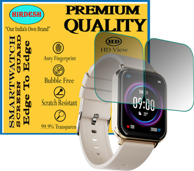 hirdesh Screen Guard for Fire-Boltt Hulk(Pack of 2)