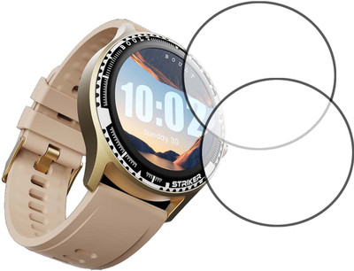 MOKPLZ Screen Guard for BOULT STRIKER SMARTWATCH(Pack of 2)