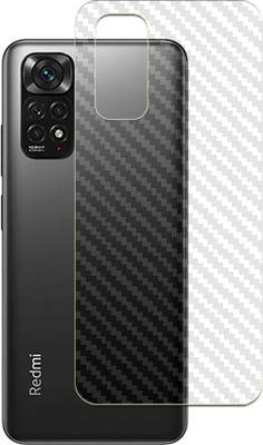 ARBAN Xiaomi Redmi Note 11S Back Carbon Fiber Skin Mobile Skin(Transparent)