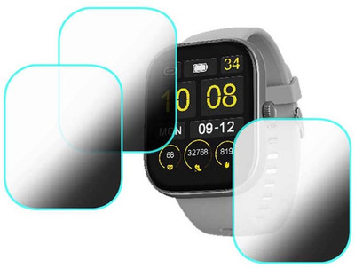 MOKPLZ Screen Guard for BOAT WAVE SIGMA SMARTWATCH(Pack of 3)