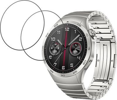 LIGHTWINGS Screen Guard for Huawei Watch GT 4 Compatible Smartwatch(Pack of 2)