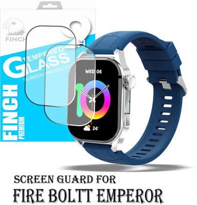FINCH Screen Guard for FIRE BOLTT EMPEROR SMARTWATCH(Pack of 2)