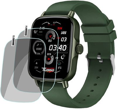 XAZE Screen Guard for Maxima Max Pro Turbo Smartwatch(Pack of 2)