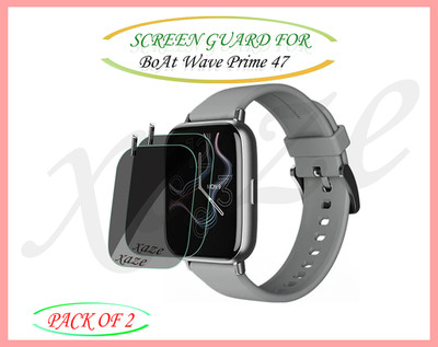 XAZE Screen Guard for boAt Wave Prime 47 Smartwatch(Pack of 2)