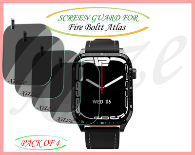 XAZE Screen Guard for Fire Boltt Atlas Smartwatch(Pack of 4)