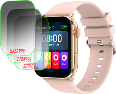 ejzatex Screen Guard for FIRE BOLTT NINJA BELL SMARTWATCH(Pack of 3)