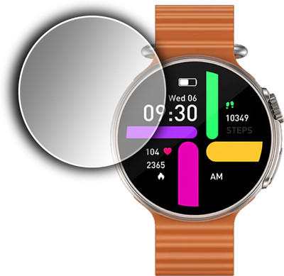 EJZATI Screen Guard for FIRE BOLTT ASTEROID SMARTWATCH, SCREEN GUARD(Pack of 1)