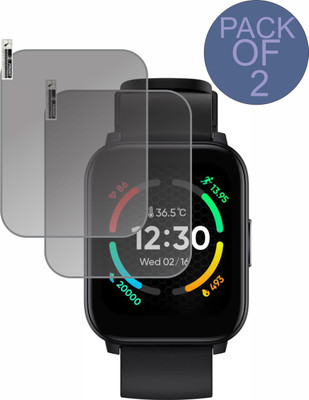 chakoor Screen Guard for Realme Techlife watch s100 SMARTWATCH(Pack of 2)