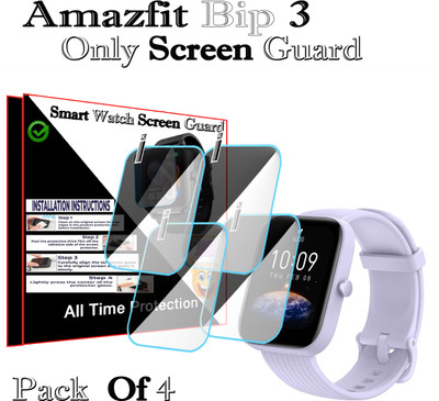 HIDEOUS Screen Guard for Amazfit Bip 3(Pack of 2)