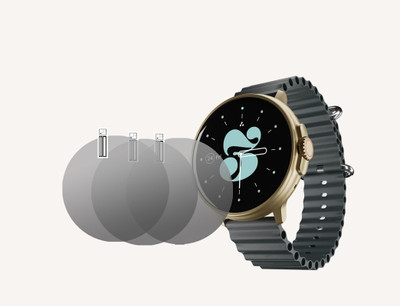 hirdesh Screen Guard for Ambrane Wise Rush(Pack of 3)