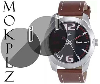 MOKPLZ Screen Guard for FASTRACK NM3123SLO5 ANALOG BLUE DIAL(Pack of 2)