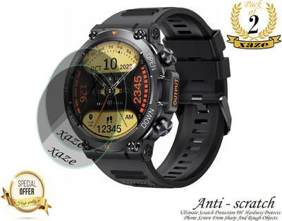 XAZE Screen Guard for Spiffy K56 Pro Smartwatch(Pack of 2)