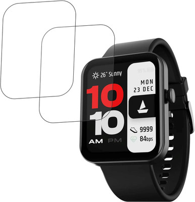 LIGHTWINGS Screen Guard for boAt Wave Stride Voice Smartwatch(Pack of 2)