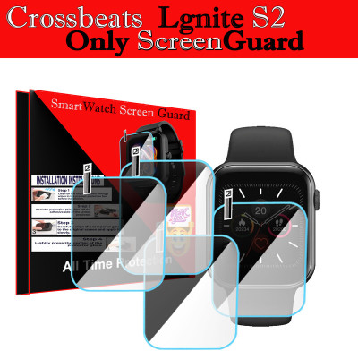 HIDEOUS Screen Guard for Crossbeats Ignite S2(Pack of 4)