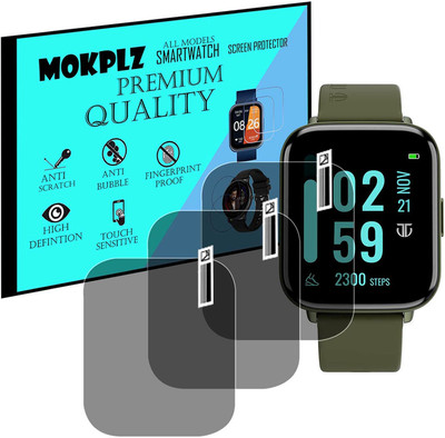 MOKPLZ Screen Guard for TITAN SMART 2 SMARTWATCH(Pack of 3)