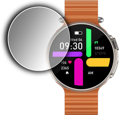 ejzatex Screen Guard for FIRE BOLTT ASTEROID SMARTWATCH, SCREEN GUARD(Pack of 1)