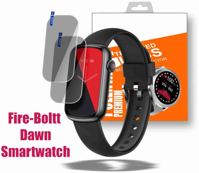 KANCHA Screen Guard for FIRE BOLTT DAWN SMARTWATCH SCREEN GUARD(Pack of 2)