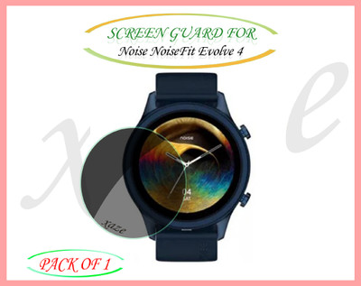 XAZE Screen Guard for Noise NoiseFit Evolve 4 Smartwatch(Pack of 1)