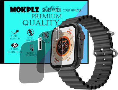MOKPLZ Screen Guard for FIRE BOLTT SUPERNOVA SMARTWATCH(Pack of 2)