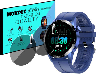 MOKPLZ Screen Guard for FIRE BOLTT TALK ULTRA SMARTWATCH(Pack of 2)