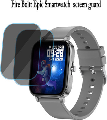 EJZATI Screen Guard for Fire Boltt Epic Smartwatch(Pack of 2)