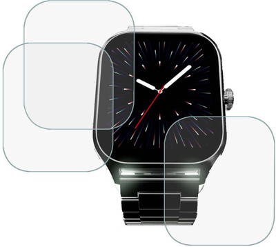 MOKPLZ Screen Guard for FIRE BOLTT SOLARIS SMARTWATCH(Pack of 3)