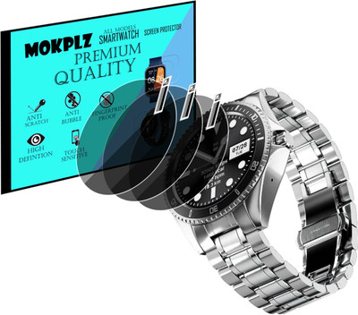 MOKPLZ Screen Guard for FIRE BOLTT QUANTUM(Pack of 3)