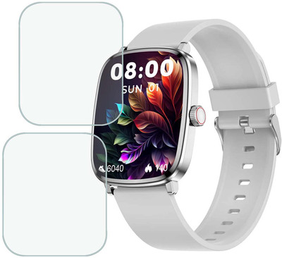MOKPLZ Screen Guard for BEATXP UNBOUND ERO SMARTWATCH(Pack of 2)