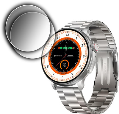 EJZATEX Screen Guard for CROSSBEATS AURA SMARTWATCH, SCREEN GUARD(Pack of 2)